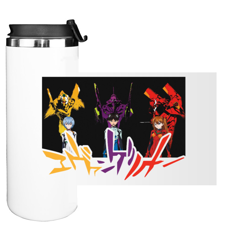 Water Bottle on Tumbler - Evangelion - Mfest