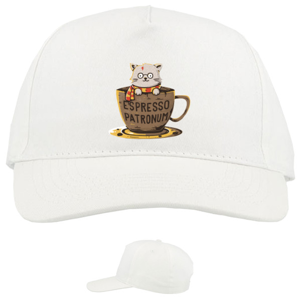 Baseball Caps - 5 panel - espresso patronum harry potter - Mfest