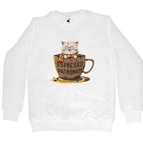 Світшот Преміум Чоловічий - espresso patronum harry potter - Mfest