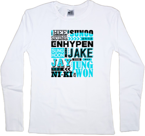 Women's Longsleeve Shirt - enhypen - Mfest