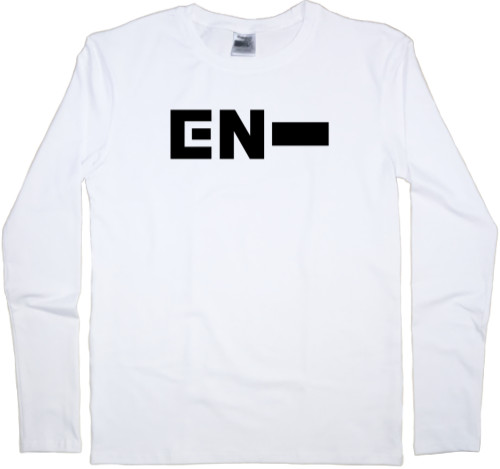 Men's Longsleeve Shirt - enhypen logo 2 - Mfest