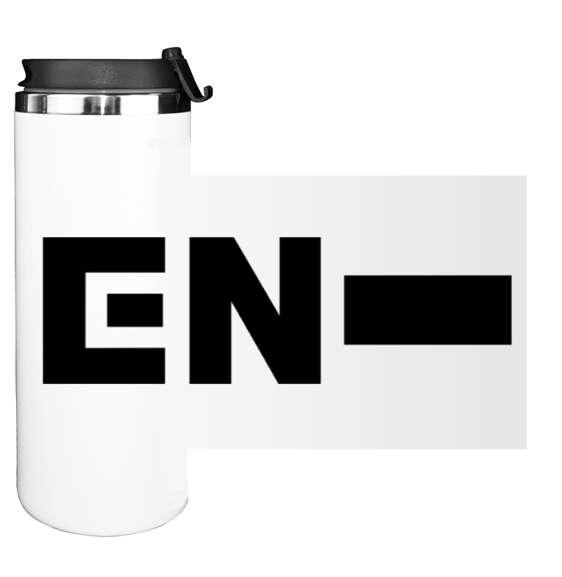 Water Bottle on Tumbler - enhypen logo 2 - Mfest