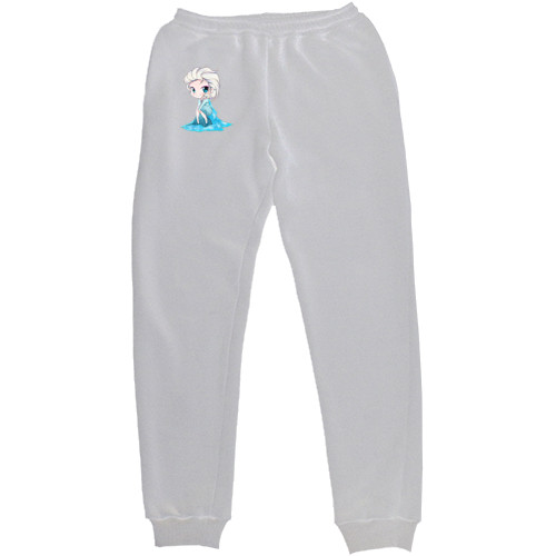 Women's Sweatpants - elsa frozen chibi - Mfest