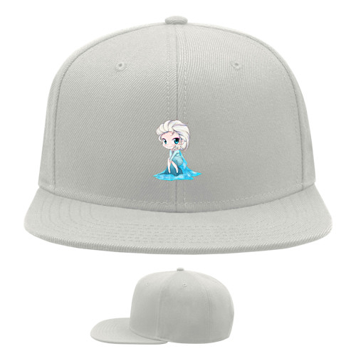 Snapback Baseball Cap - elsa frozen chibi - Mfest