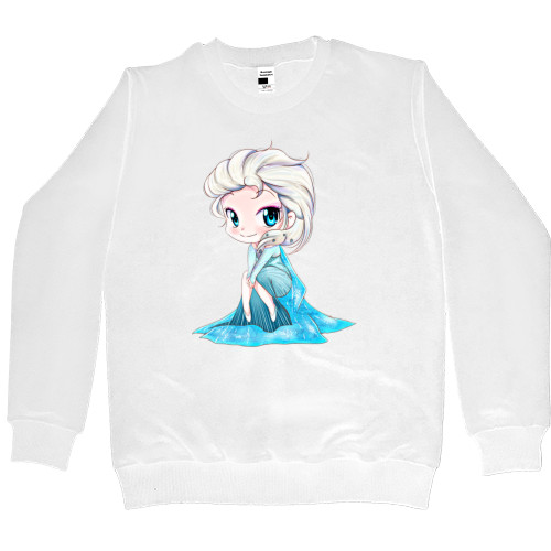 Свитшот Премиум Детский - elsa frozen chibi - Mfest