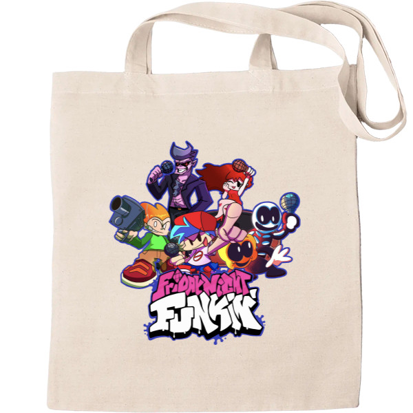 Tote Bag - friday night funkin 4 - Mfest