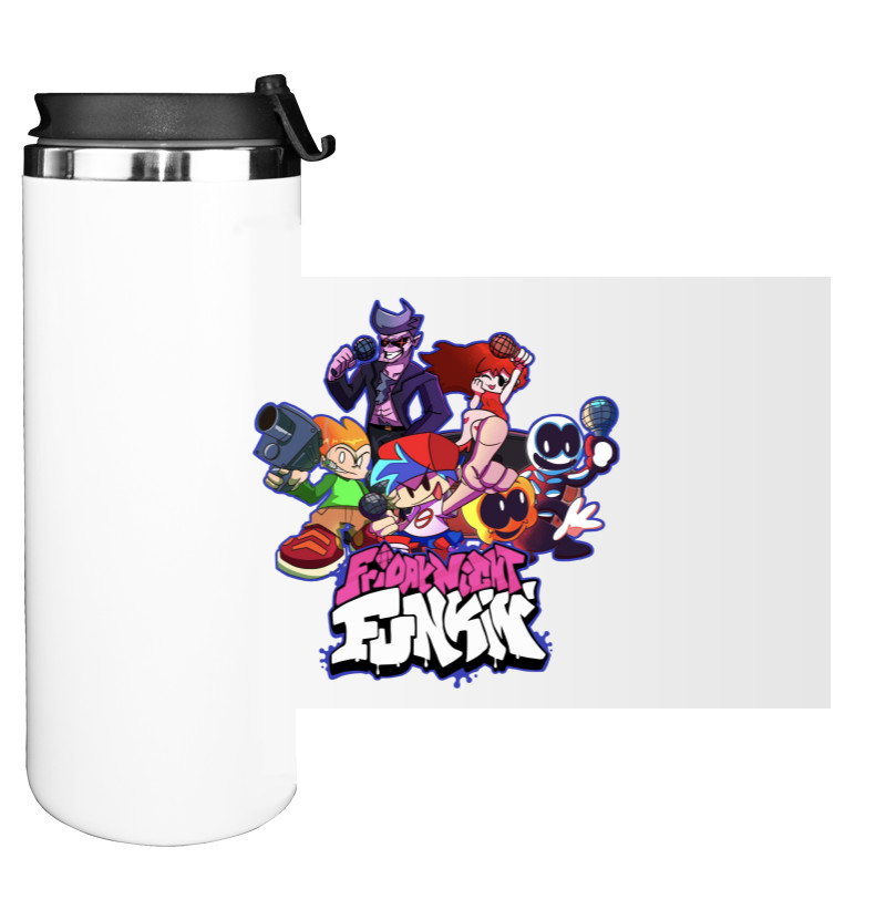 Water Bottle on Tumbler - friday night funkin 4 - Mfest