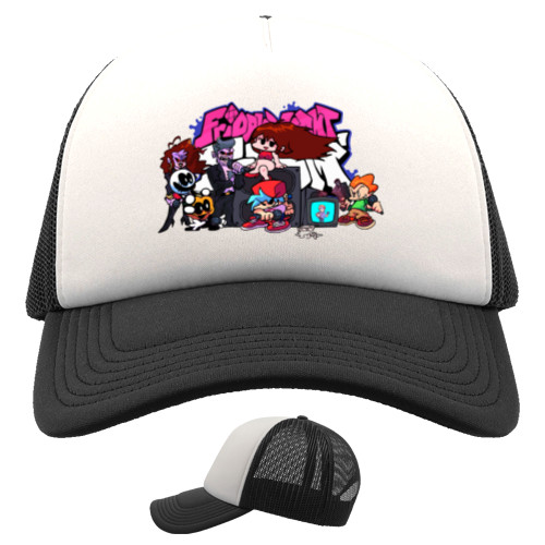 Trucker Cap - friday night funkin 3 - Mfest