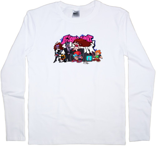 Kids' Longsleeve Shirt - friday night funkin 3 - Mfest