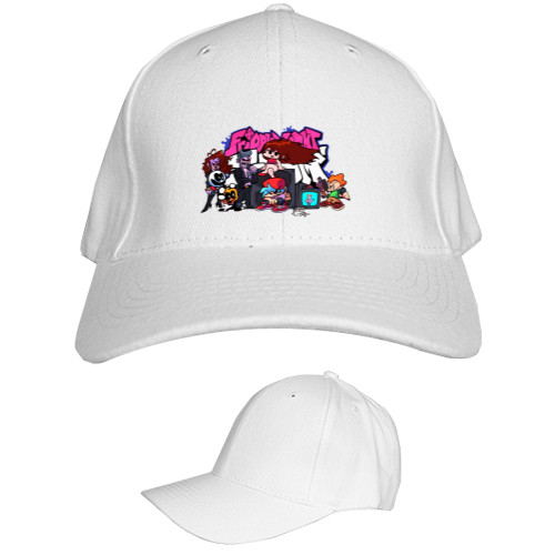 Kids' Baseball Cap 6-panel - friday night funkin 3 - Mfest