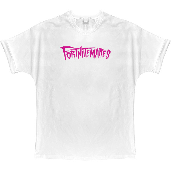 T-shirt Oversize - fortnitemares logo - Mfest