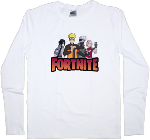 Men's Longsleeve Shirt - Fortnite Naruto - Mfest