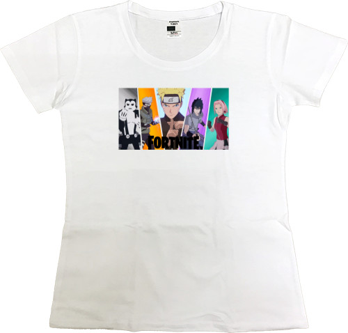 Fortnite - Women's Premium T-Shirt - Fortnite Naruto 2 - Mfest