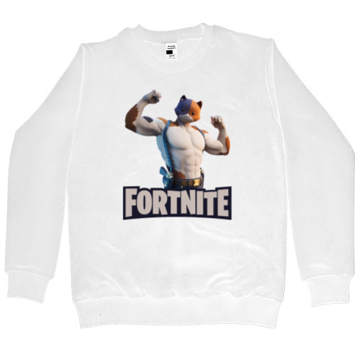 Men’s Premium Sweatshirt - Fortnite Meowscles - Mfest