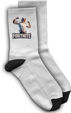 Socks - Fortnite Meowscles - Mfest