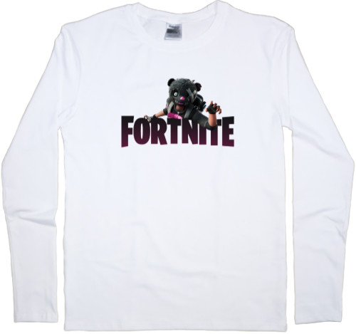 Kids' Longsleeve Shirt - fortnite bear - Mfest