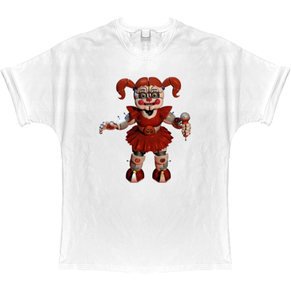 T-shirt Oversize - five nights at freddy's 5 - Mfest