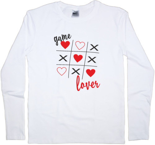 Men's Longsleeve Shirt - game lover - Mfest