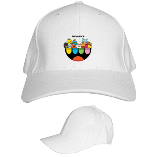 Kids' Baseball Cap 6-panel - toca boca 10 - Mfest