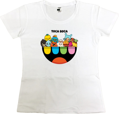 Women's Premium T-Shirt - toca boca 10 - Mfest