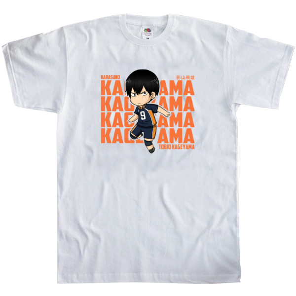 Haikyuu - Футболка Классика Детская Fruit of the loom - Tobio Kageyama - Mfest