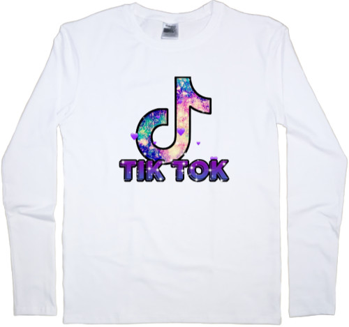 Men's Longsleeve Shirt - tik tok - Mfest