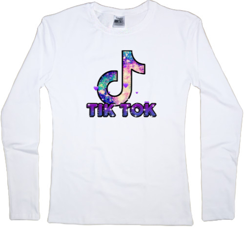 Women's Longsleeve Shirt - tik tok - Mfest