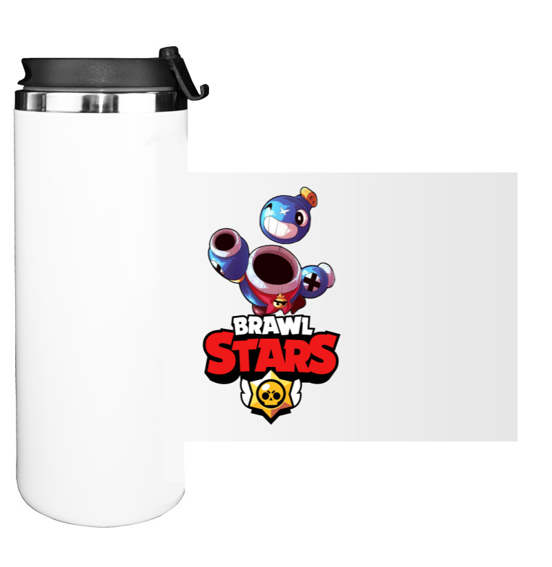 Water Bottle on Tumbler - tick brawl stars - Mfest