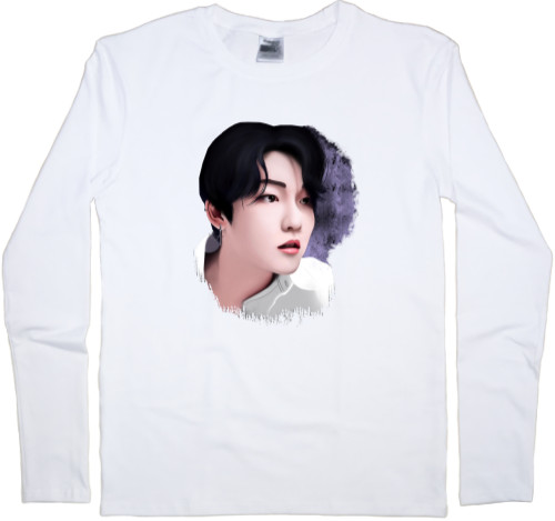 Kids' Longsleeve Shirt - The Boyz Member Kevin Moon - Mfest