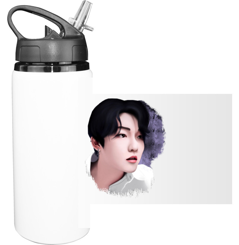 Sport Water Bottle - The Boyz Member Kevin Moon - Mfest