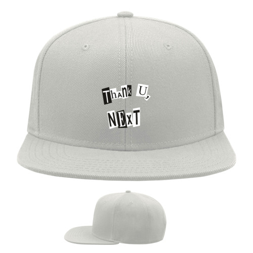 Snapback Baseball Cap - Thank U Next - Mfest