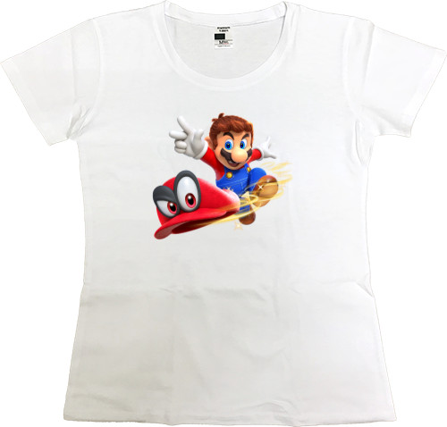 Women's Premium T-Shirt - Super Mario Odyssey - Mfest