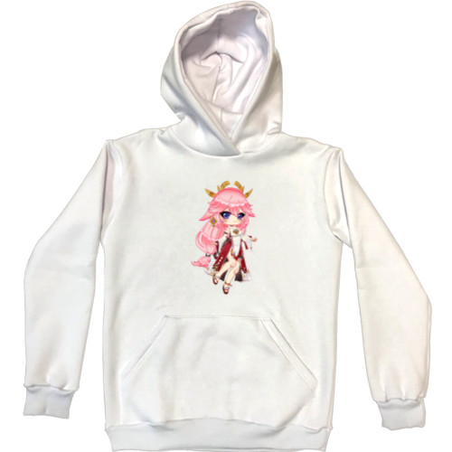 Unisex Hoodie - genshin impact yae miko 5 - Mfest