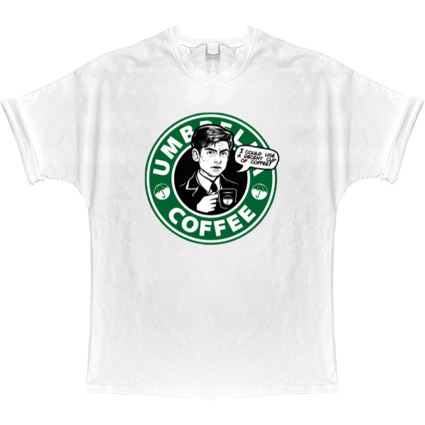 T-shirt Oversize - Umbrella Coffee - Mfest