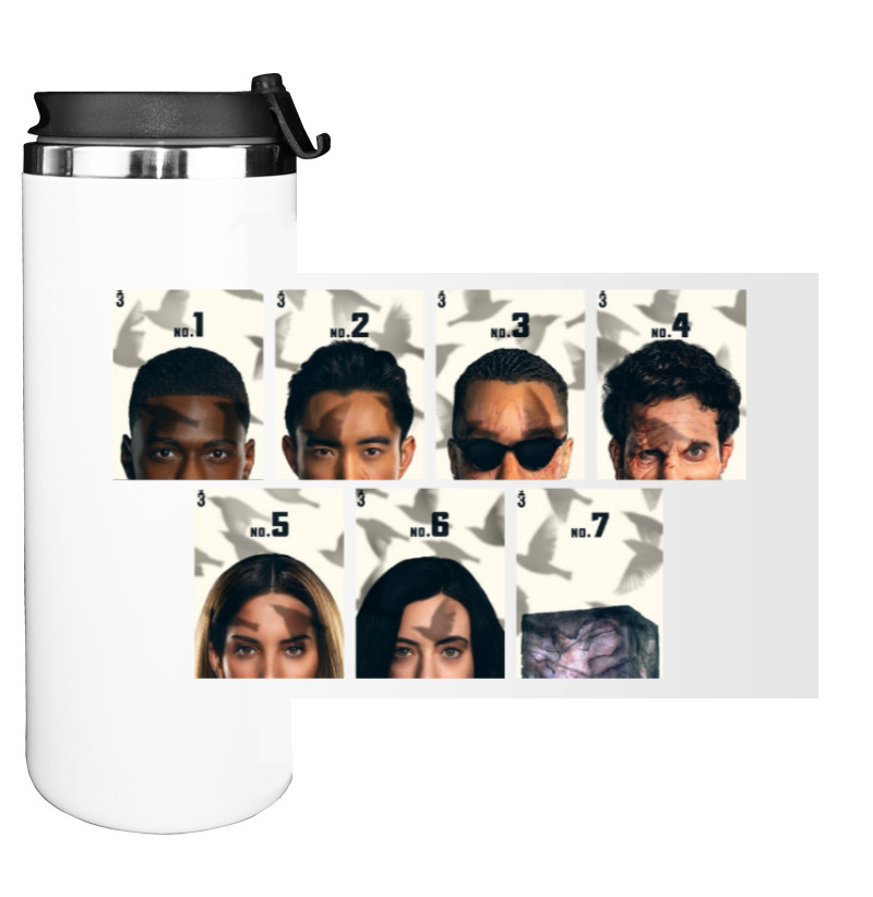 Water Bottle on Tumbler - umbrella academy season 3 (7) - Mfest