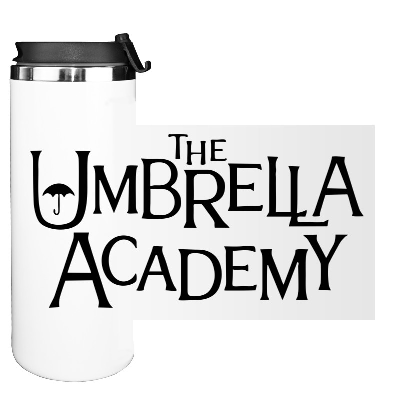 Water Bottle on Tumbler - umbrella academy logo - Mfest