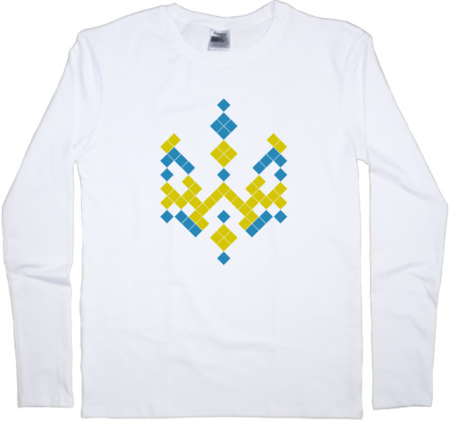 Kids' Longsleeve Shirt - UKRAINE code - Mfest