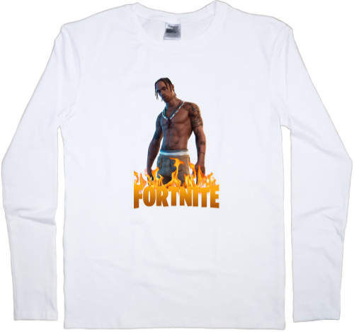 Kids' Longsleeve Shirt - Travis Scott - Mfest