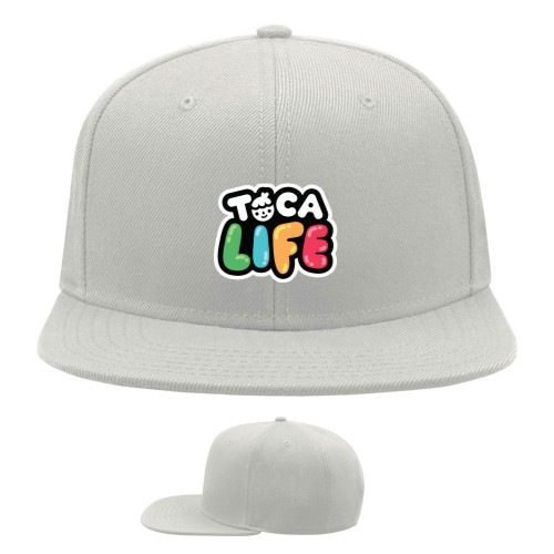 Snapback Baseball Cap - Toca Boca Logo - Mfest