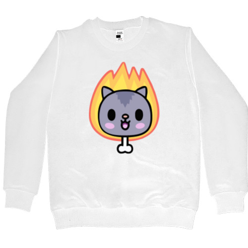 Men’s Premium Sweatshirt - Toca Boca Cat - Mfest