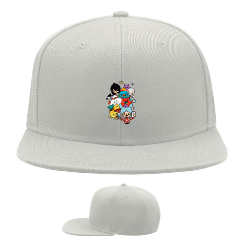 Snapback Baseball Cap - toca boca 8 - Mfest