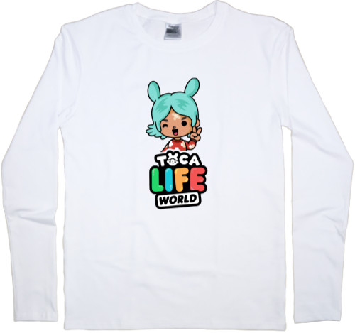 Kids' Longsleeve Shirt - toca boca 7 - Mfest