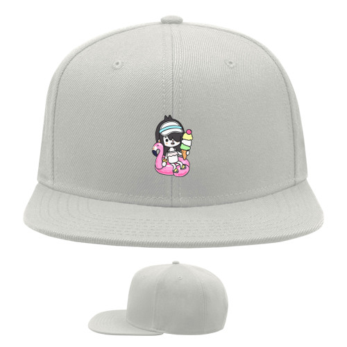 Snapback Baseball Cap - toca boca 4 - Mfest