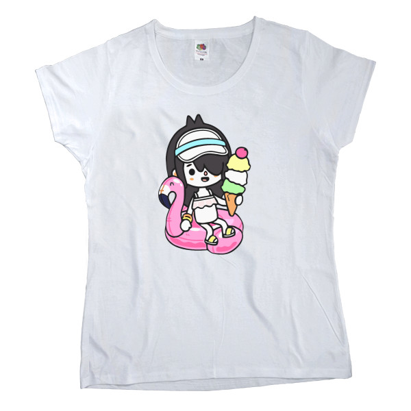 Women's T-shirt Fruit of the loom - toca boca 4 - Mfest