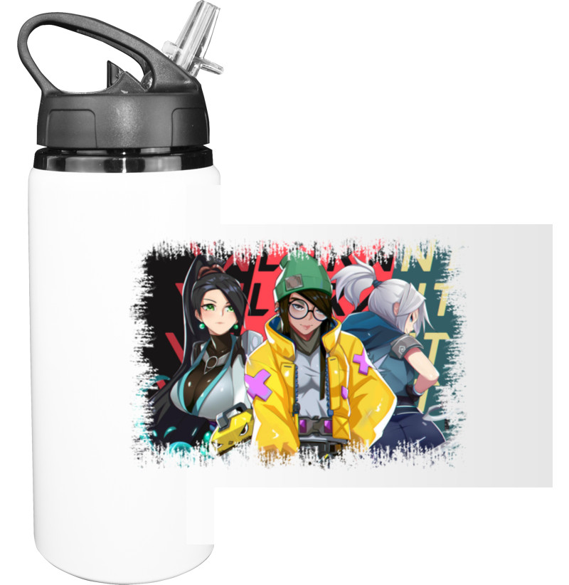 Sport Water Bottle - Valorant 4 - Mfest