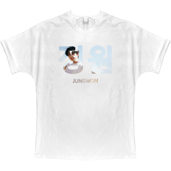 T-shirt Oversize - jungwon enhypen 3 - Mfest