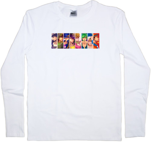 Men's Longsleeve Shirt - JoJo's Bizarre Adventure - Mfest