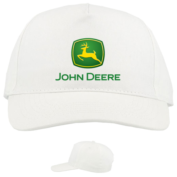 Кепка 5-панельная - john deere logo - Mfest