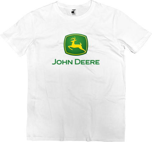 Футболка Премиум Детская - john deere logo - Mfest