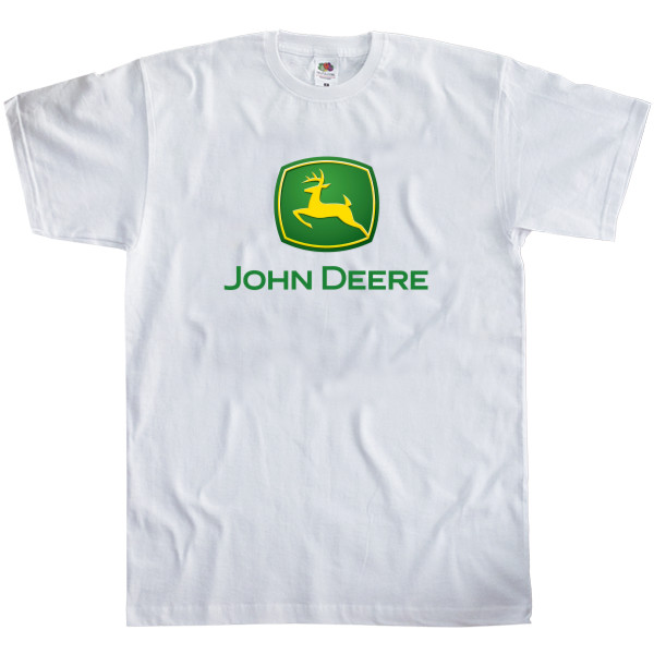 Футболка Классика Детская Fruit of the loom - john deere logo - Mfest